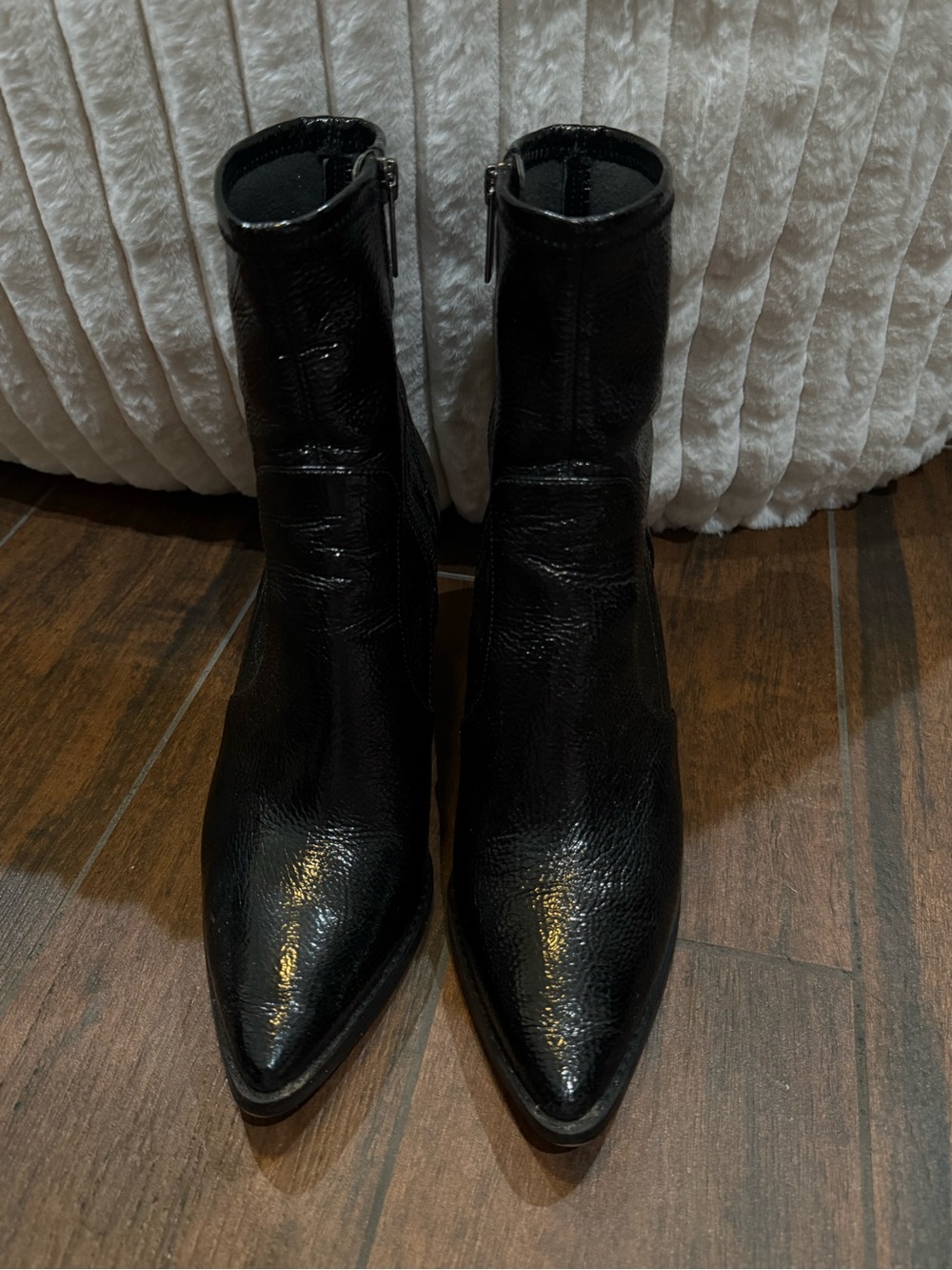 Michael Kors Dover Crinkle Faux Leather Boot - Picture 2 of 6